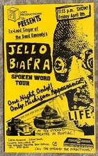 Poster JELLO BIAFRA Dead