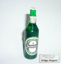 MAGNETE FRIGO bottiglia birra HEINEKEN novità Indonesia 3D acrilico 2,5" resina carino