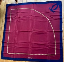 Cartier foulard carré en soie