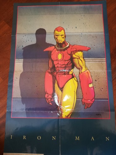 Poster iron man - poster, disegnato