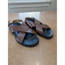 ZARA Sandali uomo marroni