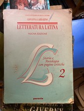 Letteratura latina Giovanna Garbarino storia e antologia con pagine critiche 2