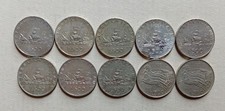 Lotto di 10 monete 500 lire
