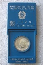 500 LIRE Argento 835 Moneta Commemorativa PUBLIO VIRGILIO MARONE 1981  FDC ZECCA