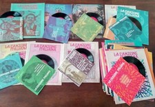 Collezione “La Canzone Italiana+La canzone Napoletana” COMPLETE, Dischi+Opuscoli