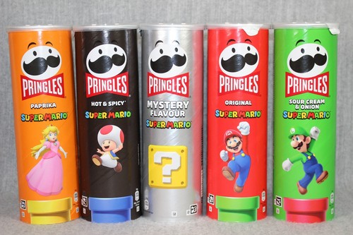 Super mario bros pringles 5x - bros.,