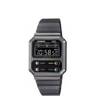 Orologio CASIO mod. A100WEGG-1ADF Digitale VINTAGE Acciaio LCD nero Chrono Alarm