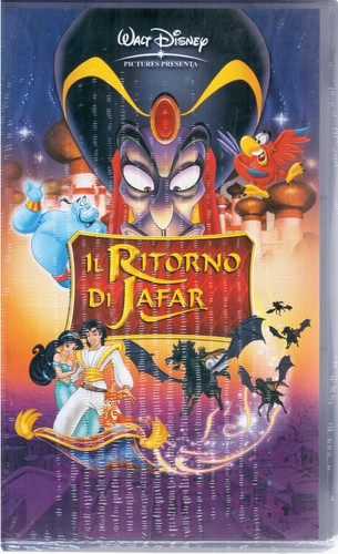 Ritorno jafar vhs walt - di,