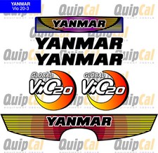Decalcomanie per Yanmar Vio