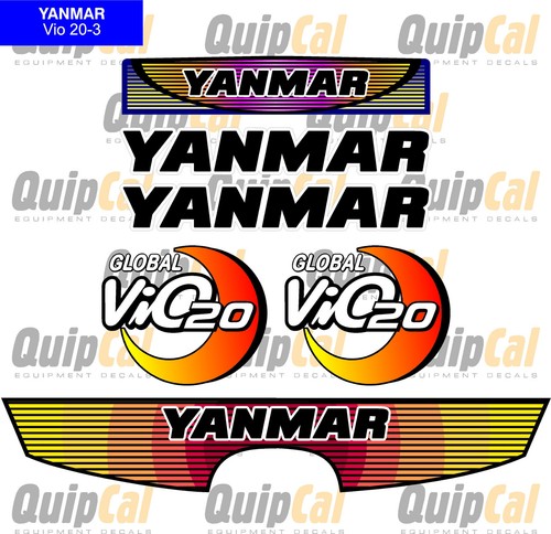 Decalcomanie per yanmar vio - per,