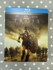 Troy (Troja) Blu-Ray Steelbook NEW MINT OOP Brad Pitt German Import (No disc)