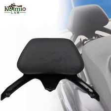 Black Motorcycle Rear Backrest