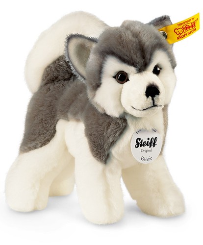 Steiff bernie husky cane - steiff,