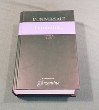 L’Universale 4, Letteratura vol. 1 A-O, Il Giornale, Le Garzantine edizione 2003