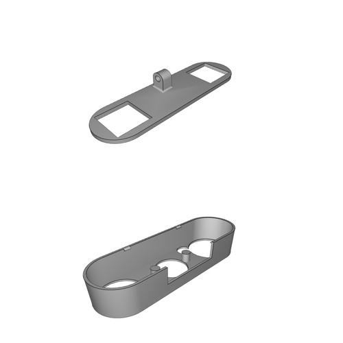 Staffa supporto monitor fpv - supporto,