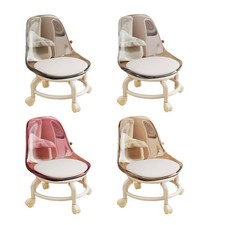 Sgabello basso con rotelle