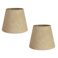 2x paralume lino juta canapa