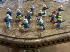 Lotto Di 11 Figure In Plastica