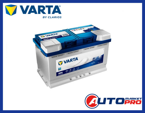 Batteria auto varta efb - efb, n80