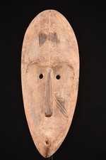 Africane Vecchio Inizio Maschere Gabun Afrique 253