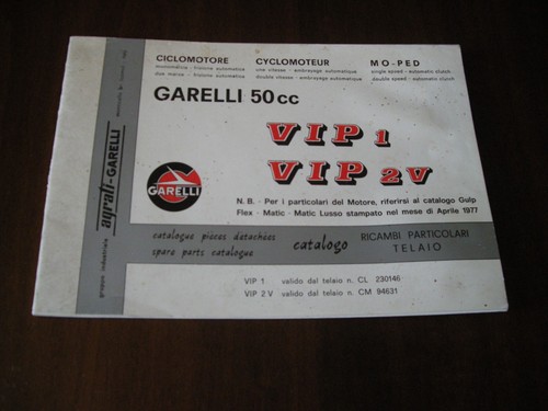 Garelli catalogo ricambi - garelli,