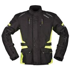 giacca moto 2in1 MODEKA STRIKER II touring nera gialla tg 2XL perfetta impermeab