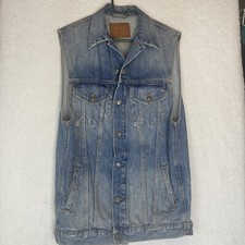 Gilet jeans Zara donna medio