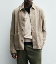 ZARA GIACCA UOMO SCAMOSCIATA