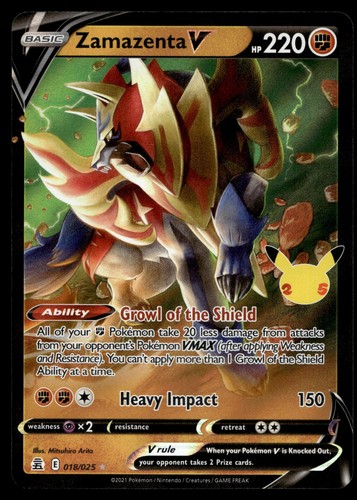Zamazenta 018 025 raro - v, v