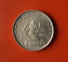 5 LIRE 1962 VATICANO FDC