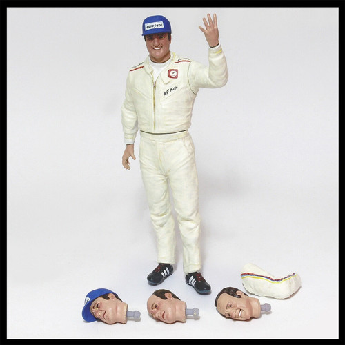 Figurine j foyt - figurine, 1/18