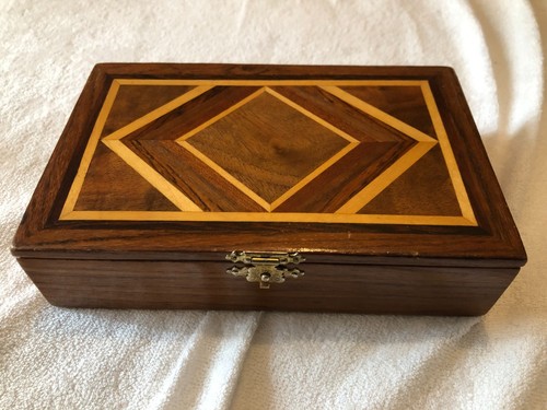 Scatola vintage legno - scatola, in