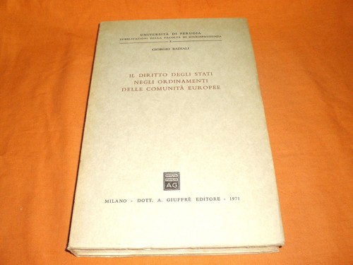 Badiali diritto degli stati - il,