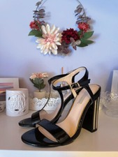 Sandali aperti Primadonna 36 nero oro lucidi Nuovo con cartellino