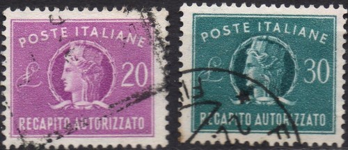 Italia 1955 1965 recapito - italia,