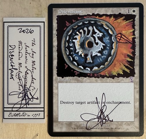 Mtg disenchant alter - mtg, altered