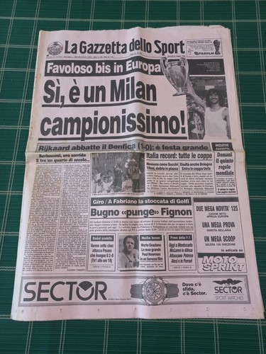 Gazzetta dello sport milan - dello,