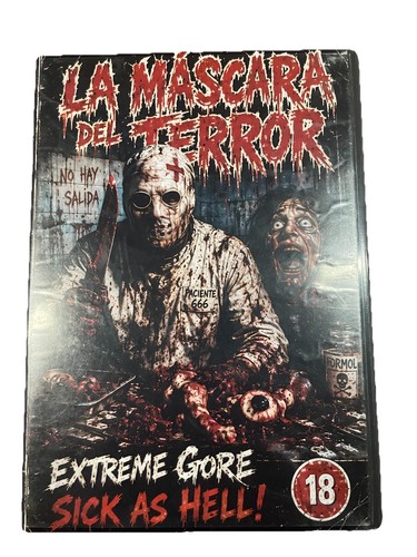 Máscara del terror - terror, (dvdr)