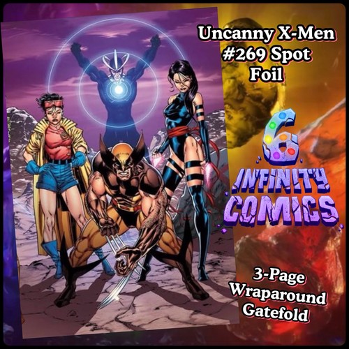 Uncanny men 269 spot - x-men, foil