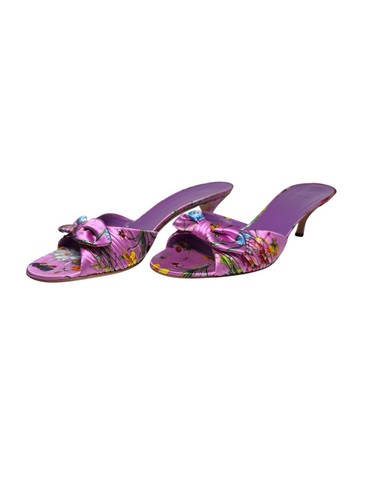 Sandali gucci flora raso - gucci,