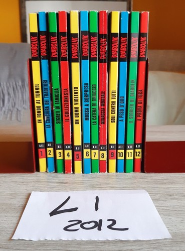 Lotto diabolik inediti 12 - lotto,