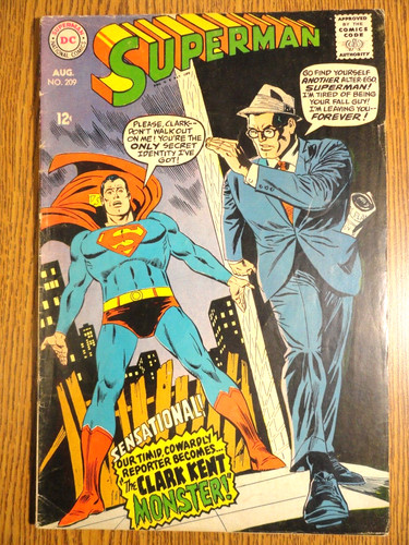 Superman 209 lois lane jimmy - superman,