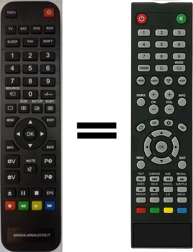 Telecomando gia programmato - telecomando, gia'