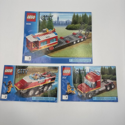 Lego city 4430 manuale - city,
