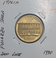 Italia 200 lire, 1990 100°