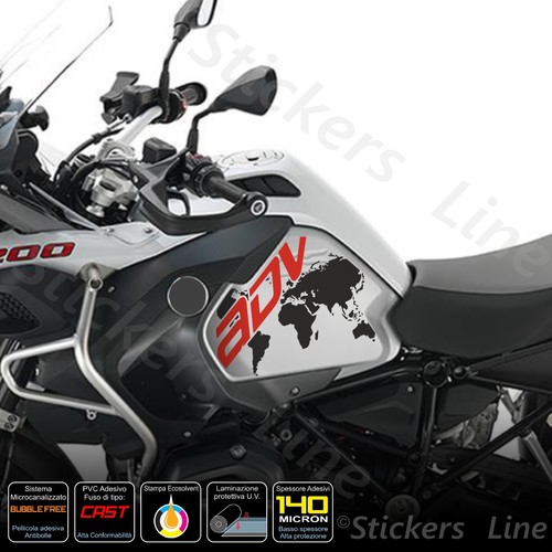 Adesivi serbatoio bmw 1200 - r,
