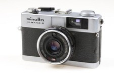 MINOLTA Hi-Matic G fotocamera