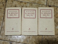 Il mulino del Po - Riccardo Bacchelli - Mondadori, 1960, 3 Vol.