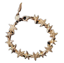 Bracciale STELLE MARINE Giovanni Raspini, Argento placcato Oro