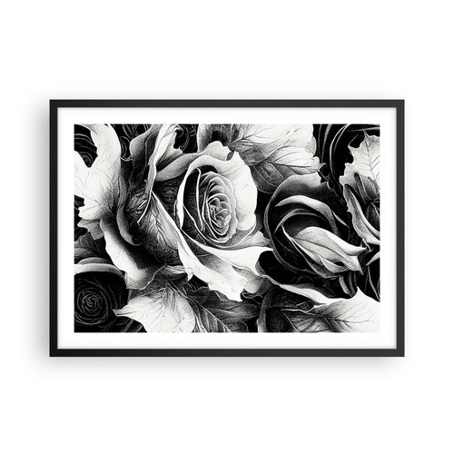 Poster 70x50cm fiori rose - 70x50cm,